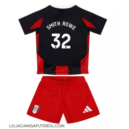 Camisa de Futebol Fulham Joachim Andersen #5 Equipamento Secundário Infantil 2024-25 Manga Curta (+ Calças curtas)